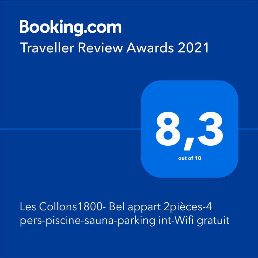 Les Collons1800- Bel Appart 2Pieces-4 Pers-Piscine-Sauna-Parking Int-Wifi Gratuit Vex Exterior foto